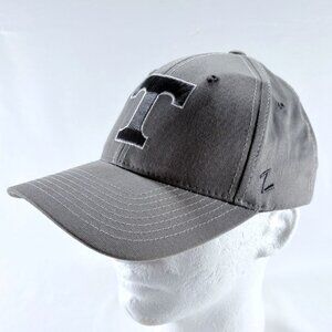 Zephyr University of Tennessee UT Vols Gray Embroidered Snapback Mens Hat